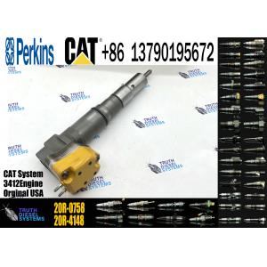 Quality goods common rail diesel fuel injector 174-7526 20R-0758 for caterpillar 3412E