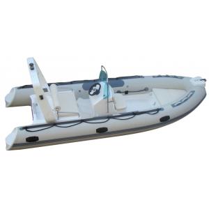 China 480 Cm PVC Small Rib Boat 216 KGS Multifunctional Angler Panga Boats With Fish Hold supplier