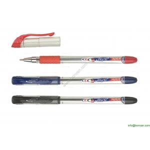 China fashion style office stationery pen,cap style stationery ball pen supplier