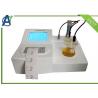 China Laboratory Petroleum Oil PPM Level Coulometric Karl Fischer Titrator with Printer wholesale