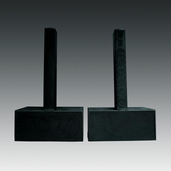 Passive Line Column Array Speakers , Professional Powered Column Speakers