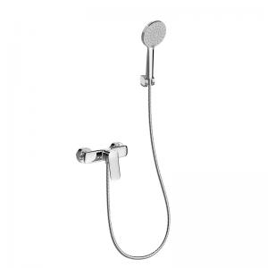 Wall Mounted 1-function Handspray With Shower Hose