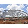 Heavy Duty Designed Anti Cyclone arch roof Steel Structure Workshop and