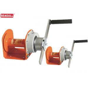 China Worm Gear Hand Winch / Hand Lifting Winch Large Capacity 500kg - 3000kg supplier