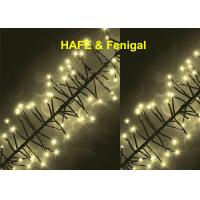 China 1500 Compact Cluster Christmas Tree Led String Lights 37.5m Lit Length on sale