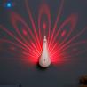 5V Peacock Projection Light Color Change Rechargeable Led Wall Light Indoor