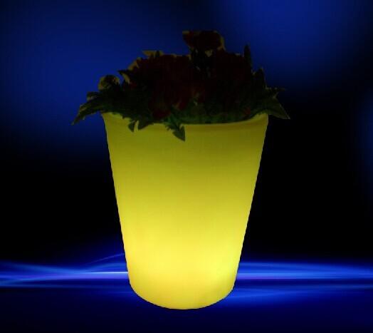 LED FLOWER POT FP-006Waterproof IP54 for outdoor use,RGB COLOR CHANGE ,With remote control