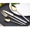 China Newto whitle color dinnerware/ flatware/colorful cutlery set/whitecutlery wholesale