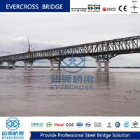China High Strength Simple Bailey Truss Bridge Prefab Steel Bridges With Steel Deck on sale