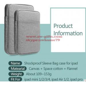 Shockproof Tablet Sleeve Pouch Case 2017 new for iPad mini 2 3 4 iPad Air 1/2 Pro 9.7 inch Cover thick AKR