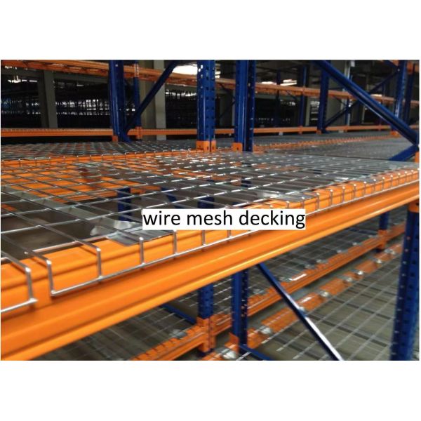Strong Galvanized Wire Decking 900mm-1100mm Depth Pallet Racking Wire Decking