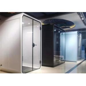 China Aluminum Double Person Acoustic Office Booth Soundproof Meeting Pods supplier