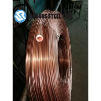 China 3.16*0.5mm ERW Seamless Alloy Steel Pipes Copper Coated Bundy Compressor Tube on sale