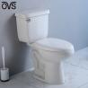 China Tall Ada 2 Piece Toilet Dual Flush Toilet Elongated Bowl Two Piece Closet wholesale