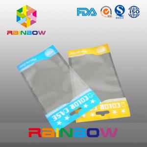 China Self adhesive seal opp head bags , clear plastic stationery packaging bags supplier