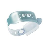 China Waterproof PVC RFID Wrist Band on sale