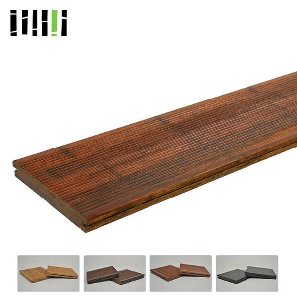 Outdoor High Density 1220kg/m³ Bamboo Flooring Tiles Eco Friendly With Fine