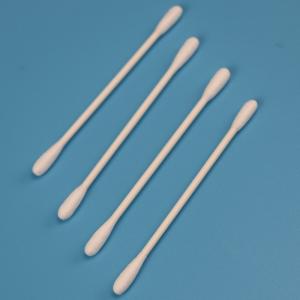 China 4.5mm Big Round Head Cleanroom Cotton Swab Qtips Biodegradable supplier