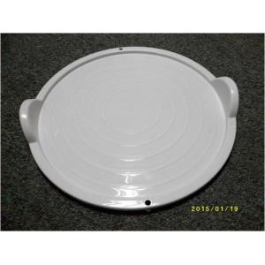 China ECO Friendly Microwave Oven Accessories Plastic Tray With Handle FDA supplier