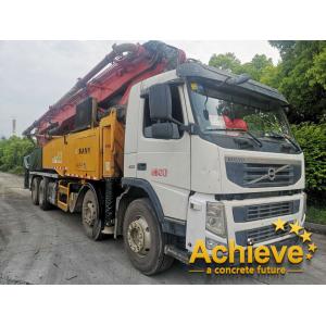 56 Meter Used SANY Concrete Pumping Truck On VOLVO Made In 2012