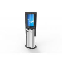 China Shoe-cleaning Machine Free Standing Kiosk Three Screens Only One PC Controls on sale