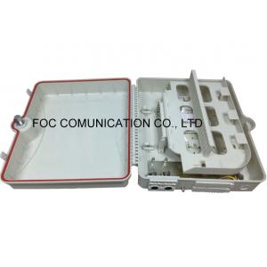 FTTH Optical Fiber Distribution Box / Outdoor Cable Enclosure Box ISO RoHS Listed