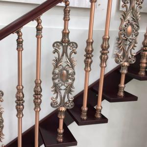 China 1000mm Height Transparent Acrylic Stair Railing Luxury Aluminium Handrails For Stairs supplier
