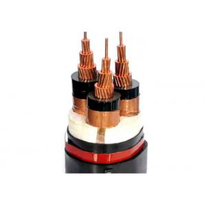 36KV 3 Core Annealed Copper Conductor Armoured Electrical Cable KEMA Certified