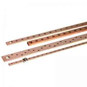 China Rack-Free Bends Copper Bus Bar Great Conductivity For Excellent Current Carrying Ability supplier