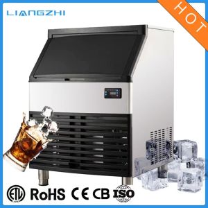 China LZ-200 マジック 自動 氷のキューブ メーカー マシン 冷却剤 R404a 660W 90kg Per Day wholesale