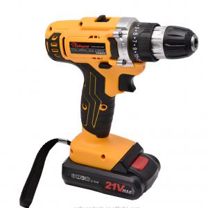 3/8" Cordless Power Drill Tools 21V Variable Speed Electric Impact Drill 1300MAH