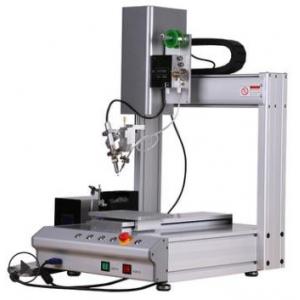 China XHL-H6331R Desktop 5-Axis Double Station Automatic Soldering Machine supplier