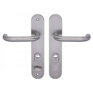 China Double Open Door Handles And Locks 304 Stainless Steel 8110203 Double Side Knobs supplier
