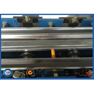 PLC Control Steel Metal Door Frame Roll Forming Machine 5.5KW 8 - 12 m / min