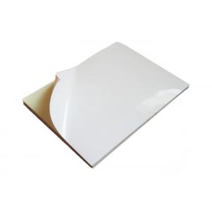 China Matt Glossy Self-adhesive Sticker Paper with water glue or hotmelt glue supplier