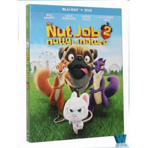 2018 The Nut Job 2 Blue ray kids cartoon Movies hot The Nut Job 2 Blu-ray disney dvd movie for children drop shipping