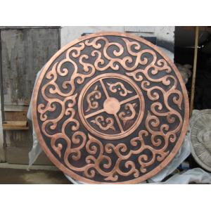 China Chinese Style Bronze Wall Sculpture , Landmark Bronze Garden Sculpture supplier