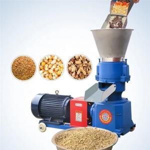 China Small Scale Fish Food Pellet Machine Diesel Engine Manual Model supplier