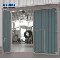 China Thermal Insulated Industrial Swing Doors PU Sandwich Panel 14m Width 10m Height on sale