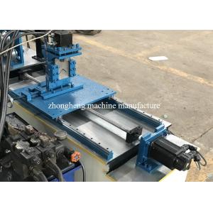China Slotted Metal Angle Flat Bar Iron Corner Edge Bead Stud And Track Roll Forming Machine Multifunction supplier