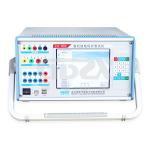 China ensemble protecteur d'essai de relais de petite structure de 3-Current 4-Volage, écran réglé de TFT d'essai triphasé de relais grand supplier