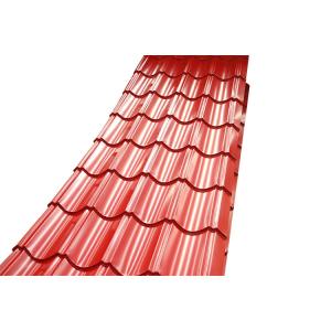 China Red GI Roofing Sheet PPGI Roof Sheet Hot Dipped Z30 Galvanized Metal Roofing Ral Color supplier