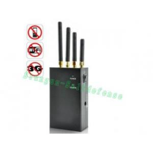 China 808HE4 Portable GSM+3G+WIFI cell phone signal jammers wholesale