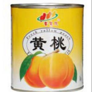 China Instant Fruit Canned Yellow Peach In Light Syrup 425g 820g supplier