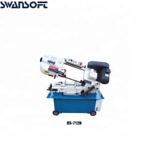 Angle cutting BS-712N small sawing machine Horizontal metal band saw machine factory direct selling