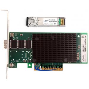 China 10Gbps Single Port Gigabit Ethernet PCIe x8 Server NICs Intel 82599 Chipset Server Card With 10G Single-mode Module supplier