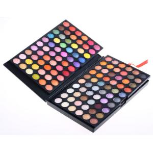 China 120 Rainbow Eyeshadow Palette / Professional Makeup Eyeshadow Palette Pressed Powder wholesale
