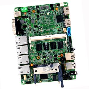 China 4 Lan 3,5 polegadas Firewall placa-mãe Quad Core E3845 Onboard 4GB RAM Suporte Cfast supplier