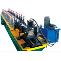 China Hydraulic Cutting Metal Shutter Door Forming Machine 12 Steps 12-15 M / Min Speed on sale