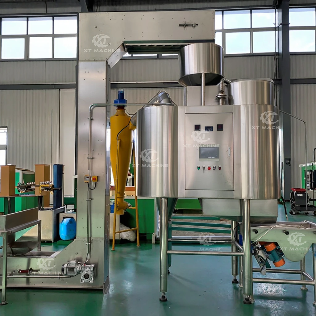 China Sturdy Durable Whole Kernel Peanut Blanching Machine Hazelnut Blancher with PLC Control System wholesale